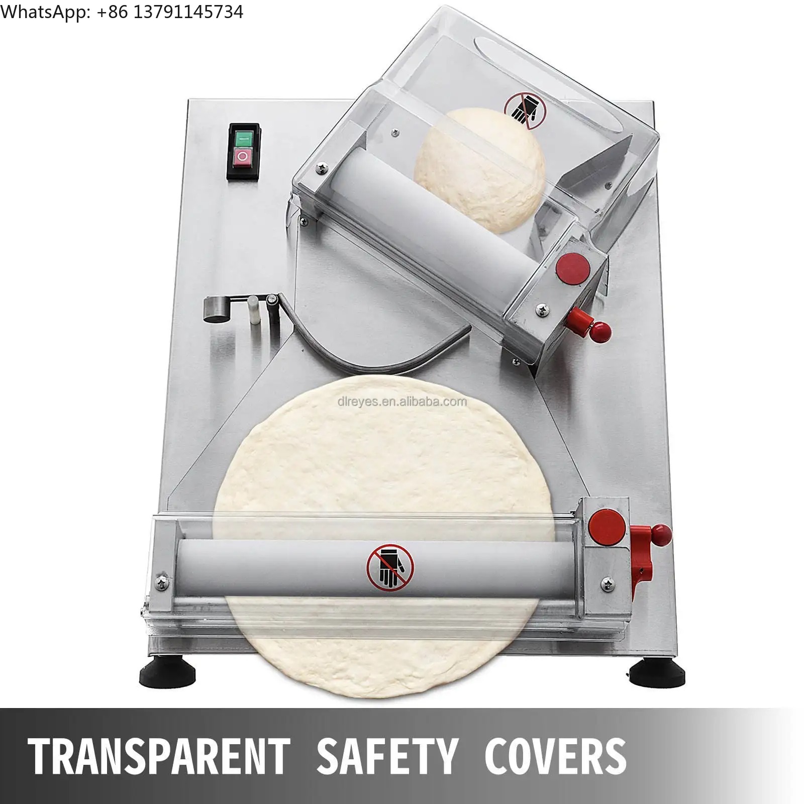 Pizza Conveyor Oven - Machine à rouler la pâte manuelle