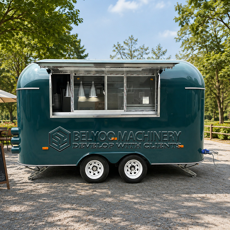 Commercial Kitchen - Remorque alimentaire commerciale Belyoo, cuisine mobile