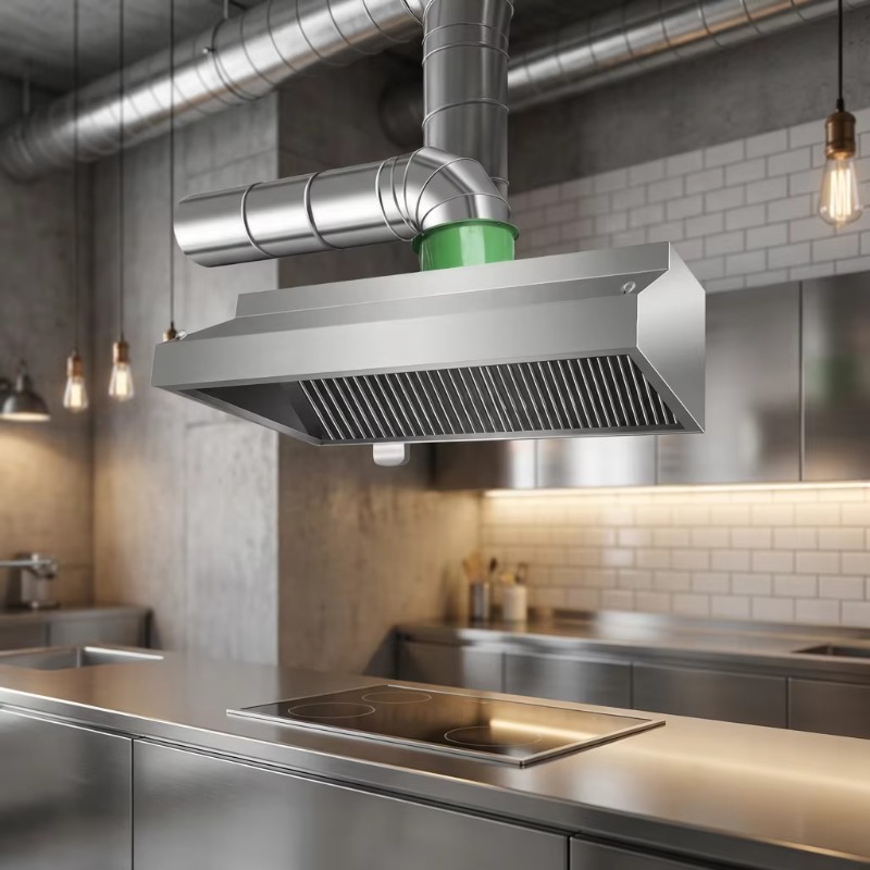Commercial Kitchen - Hotte de cuisine murale commerciale personnalisable