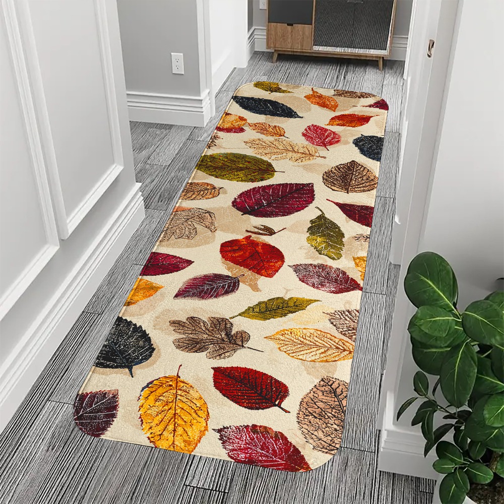 Commercial Kitchen Zones - Tapis de sol long beige multicolore