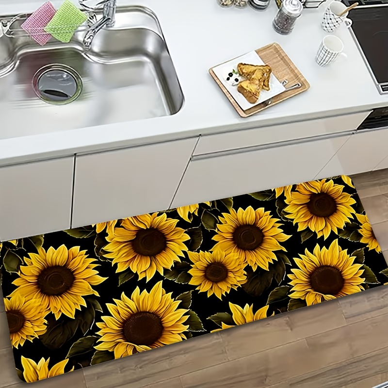 Commercial Kitchen Zones - Tapis de sol antidérapant décoratif avec