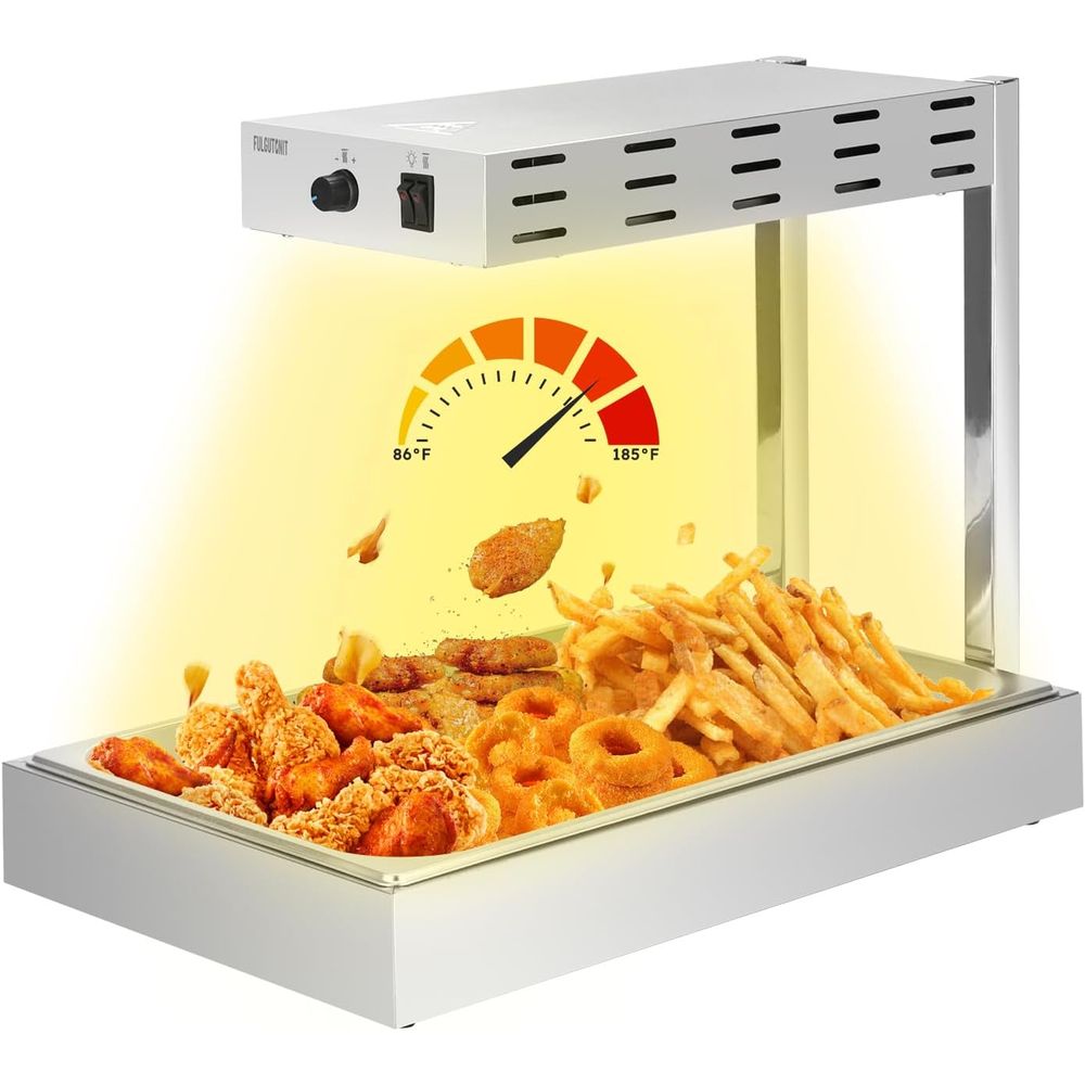 Commercial Kitchen - Réchauffeur de frites, chauffe-aliments léger et