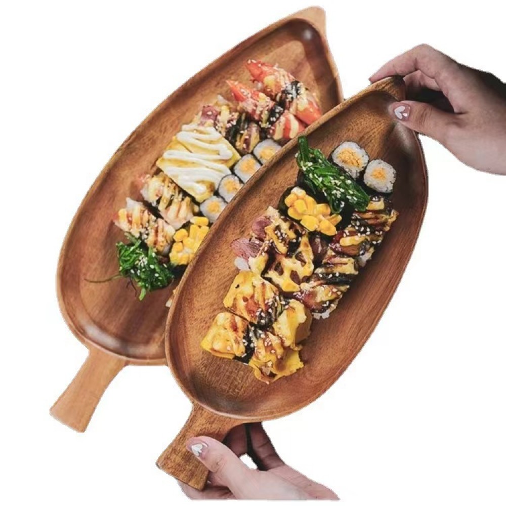 Pizza Conveyor Oven - Plateau de service en bois en
