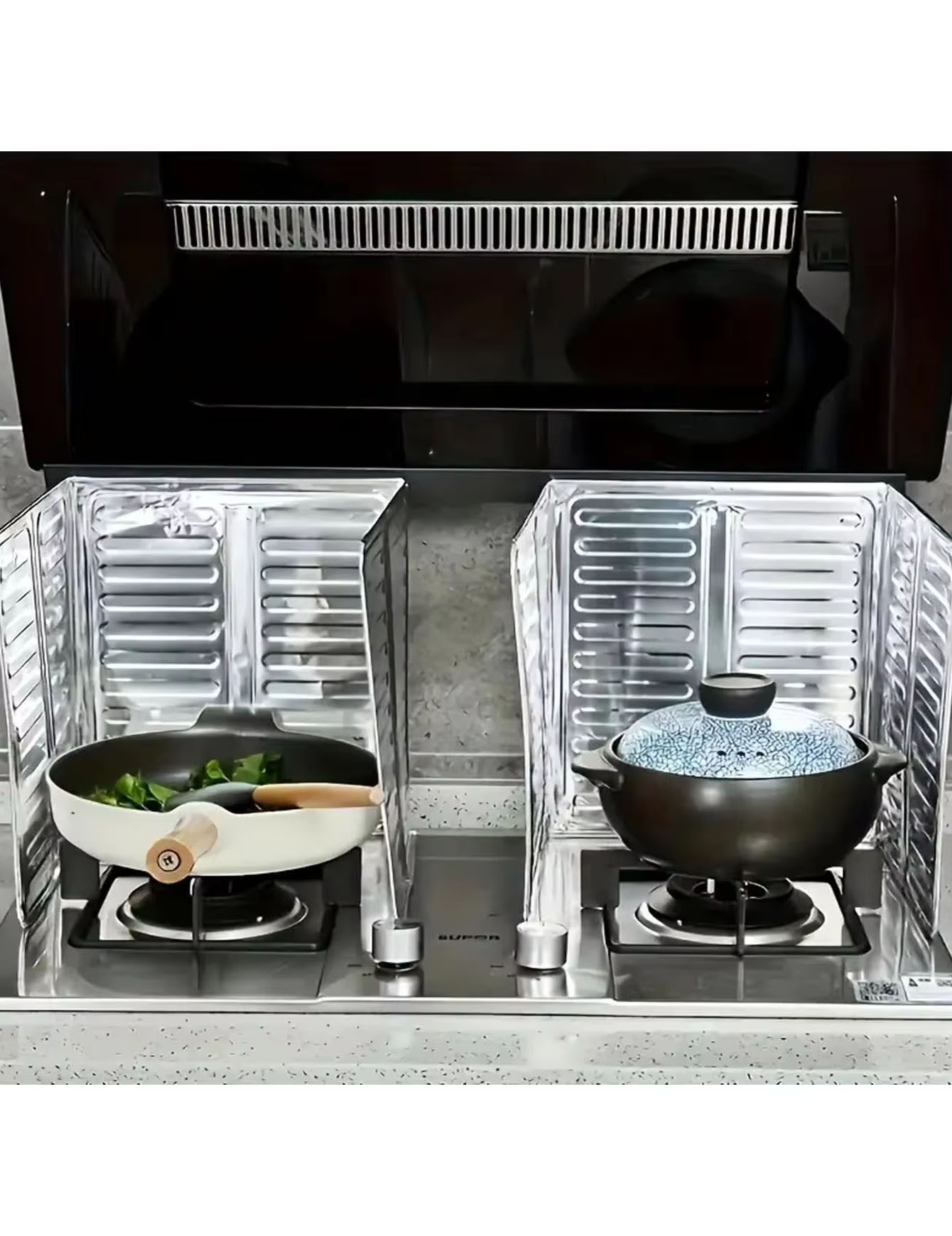 3 pièces de pare-huile de cuis - Commercial Kitchen Gas Stove avis et prix