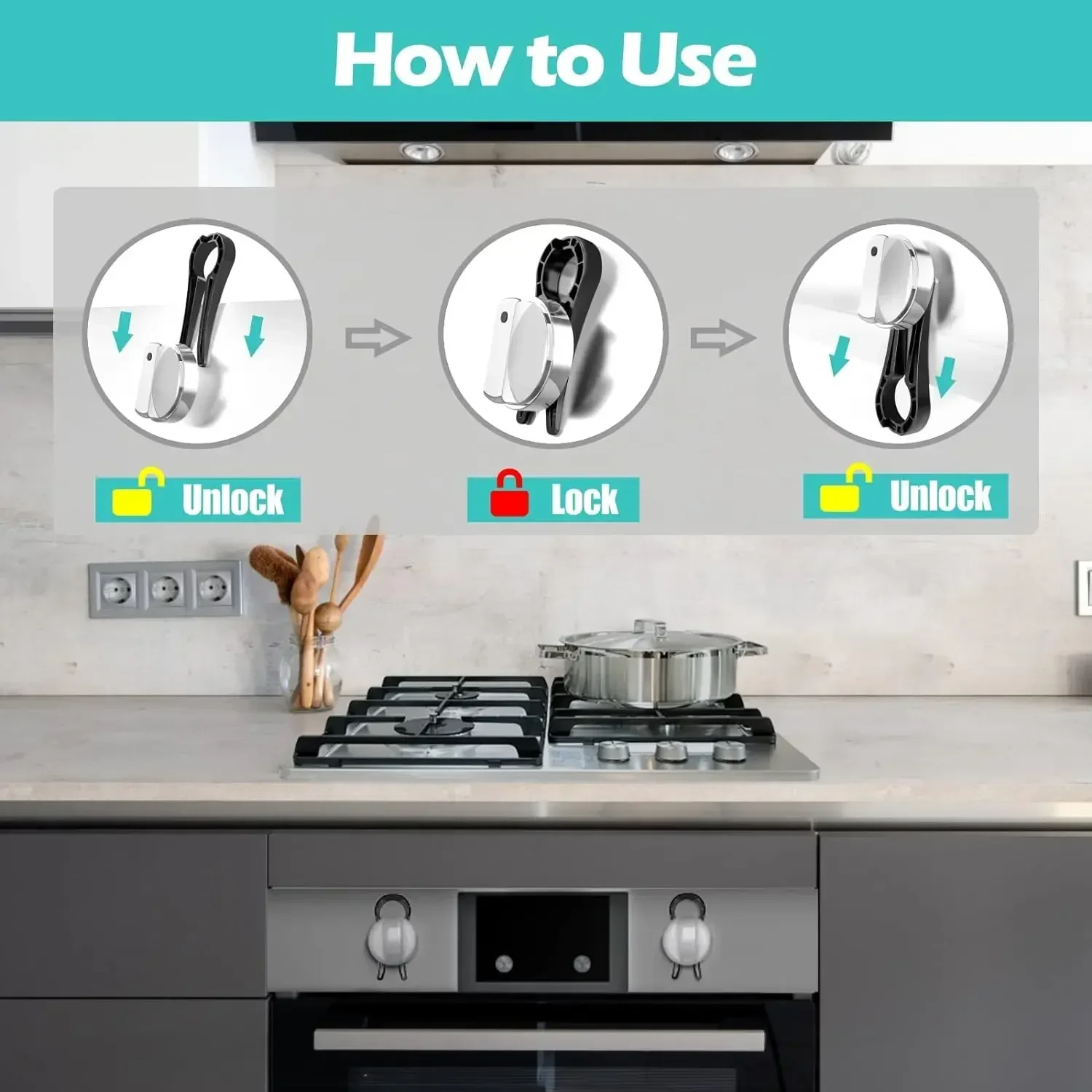 Kit de sécurité enfant pour cu - Commercial Kitchen Gas Stove avis et prix