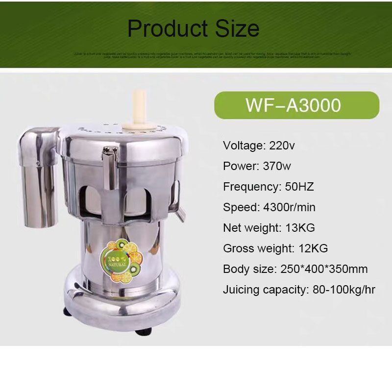 Machine à jus A3000 Heavy Duty - Juice Extractor Commercial avis et prix