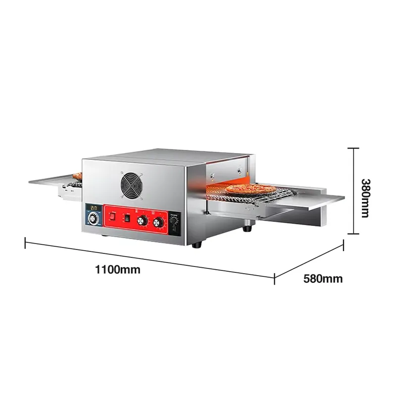 Four à pizza à bande transport - Pizza Conveyor Oven avis et prix