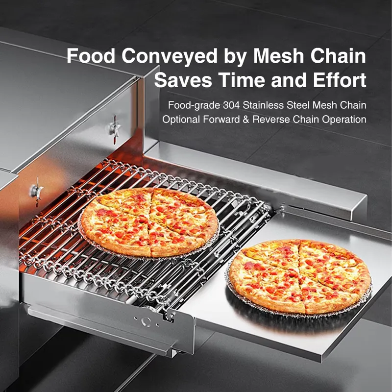 Four à pizza à bande transport - Pizza Conveyor Oven avis et prix