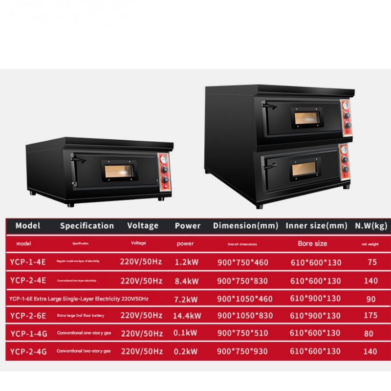 Four à pizza double niveau, al - Pizza Conveyor Oven avis et prix
