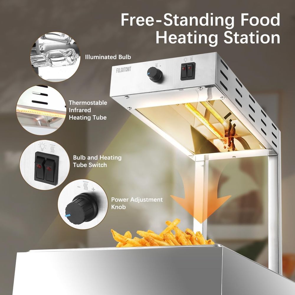 Réchauffeur de frites, chauffe - Commercial Kitchen avis et prix